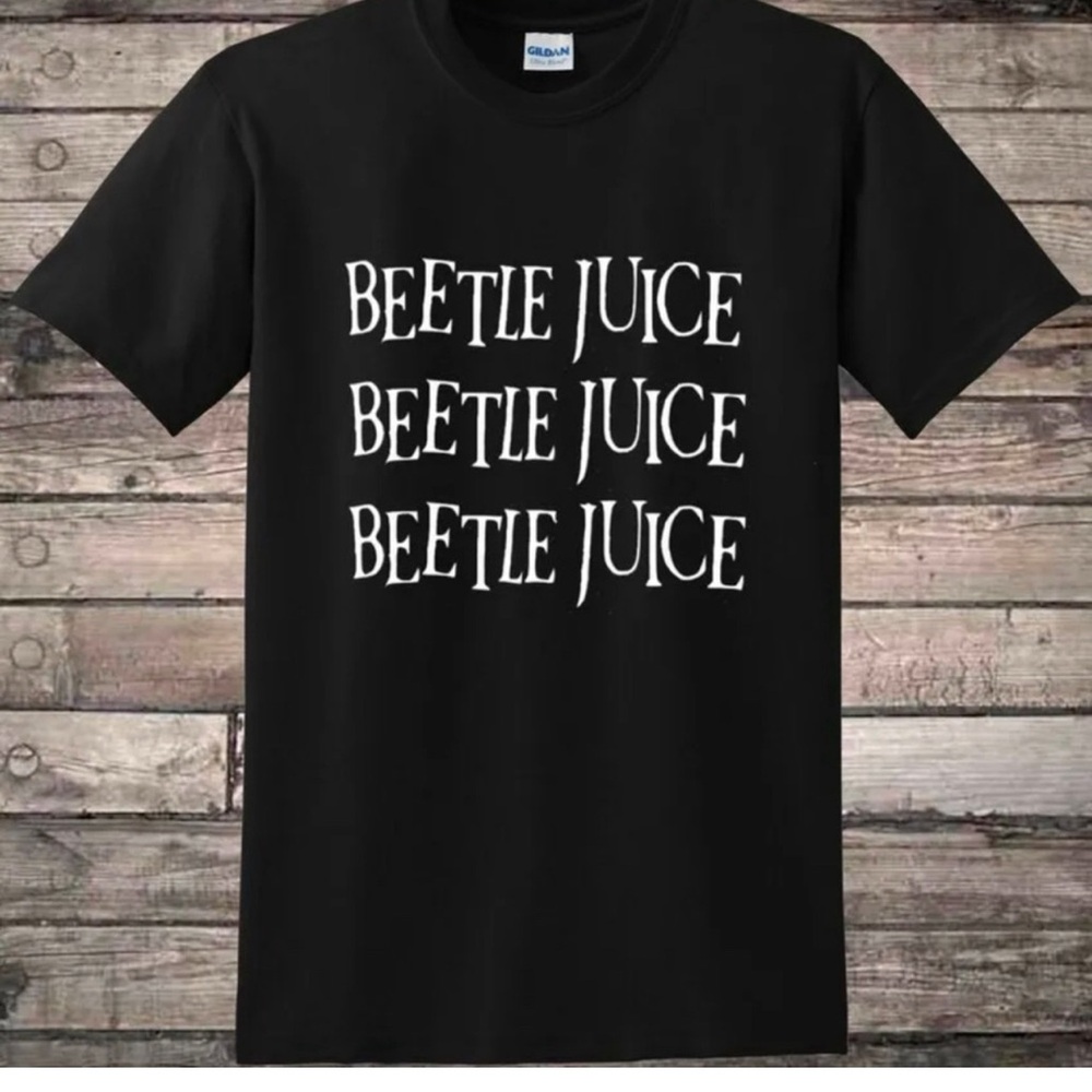 Two beetlejuice shirts